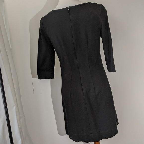HARVE BENARD  BLACK JERSEY DRESS - Picture 5 of 5